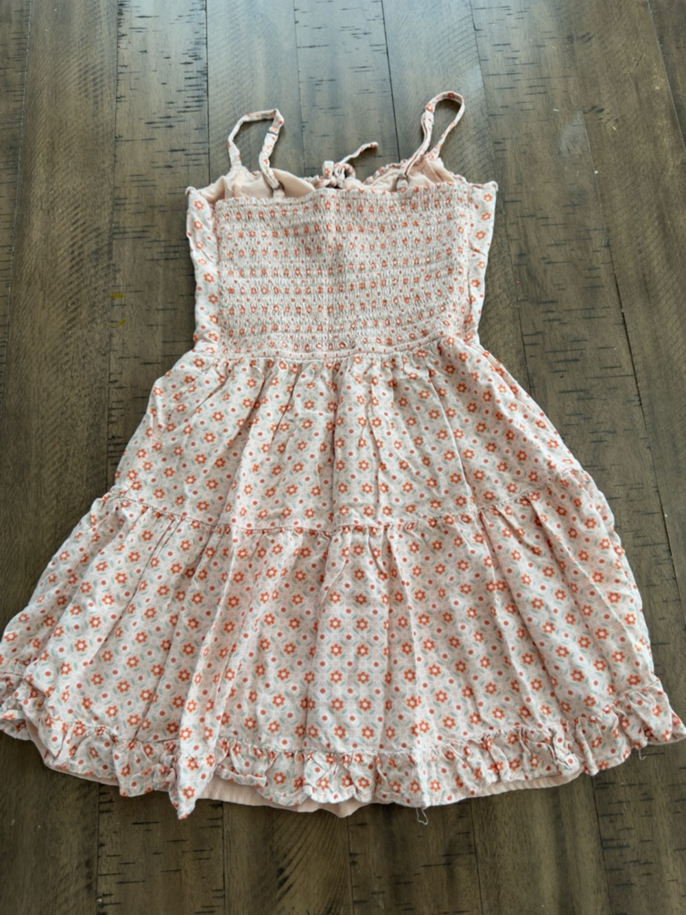 Hollister Light Pink Floral Tie-Front Mini Dress - Picture 5 of 11